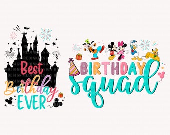 Best Birthday Ever Svg, Birthday Squad Svg, Magical Birthday Svg, Birthday Shirt Svg, Birthday Svg, Birthday Party Svg, Birthday Trip Svg