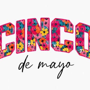 Mexicaanse bloemen png, boho bloemen png, Cinco de Mayo png, Mexicaanse tequila png, sublimatie Cinco de Mayo
