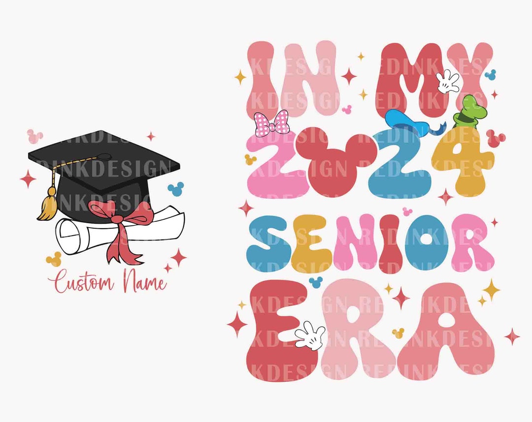 In My 2024 Senior Era SVG, Class of 2024 Svg, Graduation 2024 Svg ...