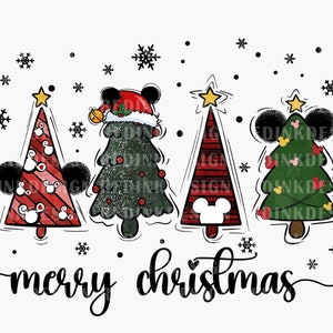 Merry Christmas PNG, Christmas Tree Png, Xmas Holiday Png, Santa Hat Png, Christmas Season Png, Trendy Christmas Png For Shirt