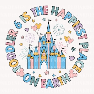 The Happiest Place On Earth Svg, Magical and Fabulous Svg, Family Trip, Colorful Vacay Mode Svg, Magical Kingdom Svg Png, Magic Castle Shirt