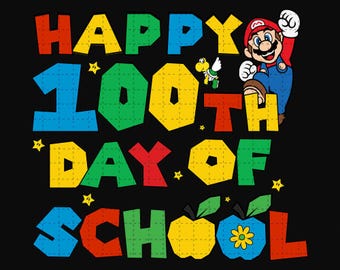 Super 100 Dias De Escola PNG, Feliz 100 Dias De Escola Png, 100 Dias De Escola Desenho Animado Camiseta Png, Escola Png, Menino Menina Desenho Animado Png