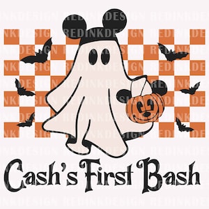 Trick Or Treat Svg, Happy Halloween SVG, Mouse Ghost Svg, Retro Halloween Svg, Halloween Masquerade, Spooky Vibes Svg, Halloween Costume Svg