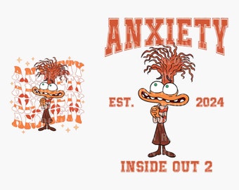 Anxiety PNG, Cartoon Emotions Friends Png, Para BCBA ABA, Speech Therapy, Therapist Psychologist, Inclusion Png, Mental Health Matter Png