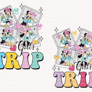 Bundle Girl Trip Png, Retro Bestie Png, Mouse And Friends Png, Family Vacation Png, Vacay Mode Png, Magic Kingdom Png, Family Trip Shirt Png