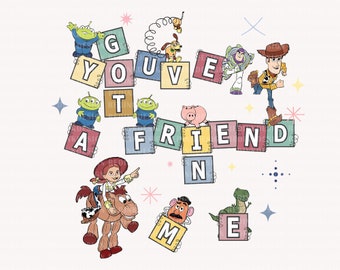 Du hast einen Freund in mir Png, Freunde Png, Familienurlaub Png, Vacay Mode Png, Familienausflug Shirt Design, digitaler Download, Familienausflug Png