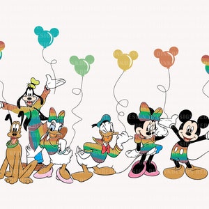 LGBT Pride Svg, Mouse And Friends Svg, Rainbow Flag Svg, Equality Svg, Support LGBT Rights, LGBT Community Svg, Lgbt Mouse Balloon Svg