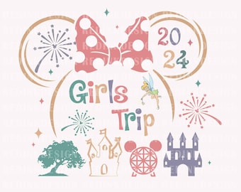 Retro Girls Trip Png, Family Vacation Png, Family Trip Png, Magical Kingdom, Mouse Head, Mouse Trip Png, Vacay Mode Png, Instant Download