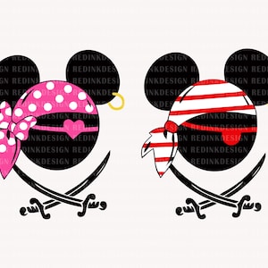 Cruise Trip Svg, Mouse Pirate Svg, Pirates Mouse Ear Svg, Family Trip Svg, Family Vacation Shirt, Family Vacation Svg, Digital Download