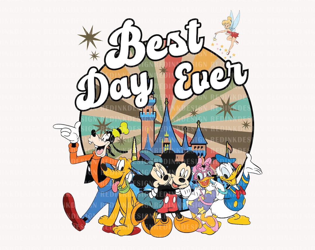 Best Day Ever Png, Family Vacation Png, Mouse Anh Friends Png, Family ...