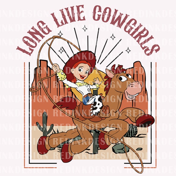 Retro Long Live Cowgirl Png, Cowgirl Png, Western Cowgirl Png, The Wild West Png, Family Vacation Png, Family Vacation Png, Family Trip Png