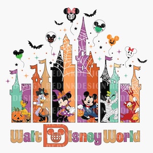Halloween Mouse And Friends PNG, Halloween Png, Halloween Skeleton Png, Spooky Season Png, Trick Or Treat Png, Halloween Masquerade Png