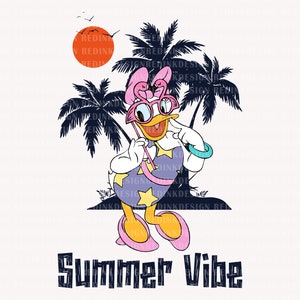 Summer Vibe Svg, Family Trip Svg, Cute Duck Svg, Summer Trip Svg, Magical Kingdom Svg, Colorful Vacay Mode Svg, Family Trip Shirt Svg image 1