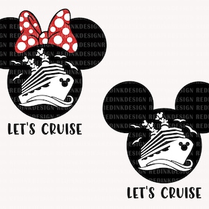 Bundle Let's Cruise Svg, Family Cruise Trip Svg, Magical Kingdom Svg, Cruise Ship Svg, Vacay Mode Svg, Family Trip Shirt, Mouse Cruise Svg