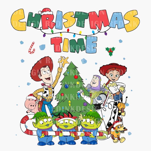 Christmas Time PNG, Christmas Toy Png, Merry Christmas Png, Christmas Friends Png, Christmas Squad Png, Xmas Holiday Png, Digital Download