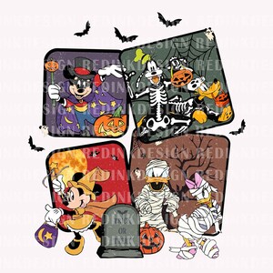 Trick Or Treat PNG, Halloween Mouse And Friends PNG, Horror Halloween Png, Pumpkin Png, Fall Png, Spooky Season Png, Halloween Costume Png