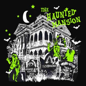 The Haunted Mansion PNG, Trick Or Treat Png, Halloween Png, Spooky Vibes Png, Halloween Costume Png, Halloween Shirt Png, Halloween Ghost