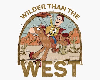 Retro Wilder Than The West Png, Cowboy Png, Western Cowboy Png, Family Vacation Png, Family Vacation Png, Family Trip Png, Digital Download