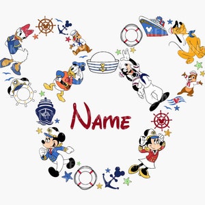 Custom Family Cruise Trip PNG, Family Trip Png, Family Vacation Png, Cruise Trip Png, Mouse Head Png, Cruise Trip Doodle Png, Png File
