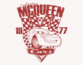 Lightning Car 1977 Svg, Family Vacation Svg, Red Car Svg, Magical Kingdom Svg, Family Trip Svg, Vacay Mode Svg, Family Trip Shirt Svg