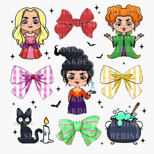 Halloween Witch PNG, Retro Halloween Png, Halloween Coquette Png, Spooky Season Png, Trick Or Treat Png, Happy Halloween Png, Witchy Png