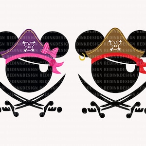 Cruise Trip Svg, Mouse Pirate Svg, Pirates Svg, Family Trip Svg, Family Trip Shirt, Family Vacation Svg, Mouse Head Svg, Digital Download