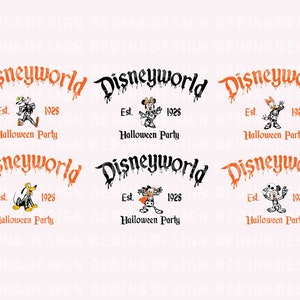 Halloween Mouse And Friends SVG Bundle, Halloween Svg, Halloween Masquerade, Trick Or Treat Svg, Spooky Vibes Svg, Halloween SVG for Shirt