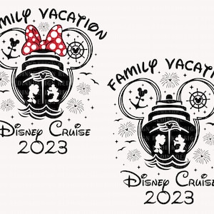 Family Vacation 2023 Svg, Cruise Trip Svg, Cruise Ship Svg, Mouse Head Svg, Magical Kingdom Svg, Vacay Mode Svg, Family Vacation Shirt