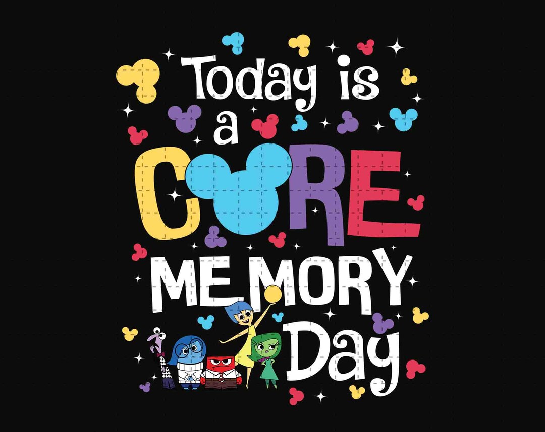Today is A Core Memory Day Png, Cartoon Emotions Friends, Mental Health ...