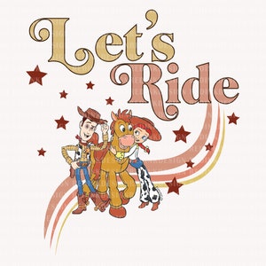 Let's Ride Svg, Cowboy Svg, Family Trip Svg, Magical Kingdom Svg, Vacay Mode Svg, Family Vacation Shirt, Friendship Svg Png Digital Download