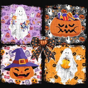 Spooky Season Png, Retro Halloween Png, Pumpkin Bow Png, Halloween Png, Halloween Shirt Sublimation Design, Witchy Bats Png,Spooky vibes Png