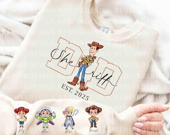 Custom Daddy Name Kids, Daddy Toys PNG, Daddy Cartoon Car Movie Png, Dad and Kids Vacation Matching Png, Father's Day Png