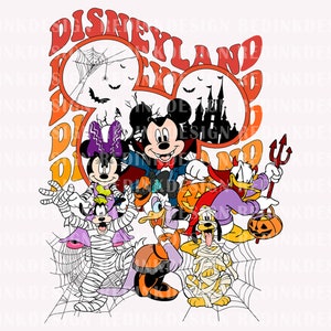 Halloween Mouse And Friends SVG, Halloween Svg, Spooky Svg, Trick Or Treat Svg, Boo Svg, Halloween Masquerade Svg, Spooky Svg Cut File