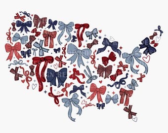 Texas Coquette Bow PNG, Texas Lover Png, Trendy Coquette, Texas Home Png, Girly USA Png, State of Texas Png, Coquette Floral Bow Png