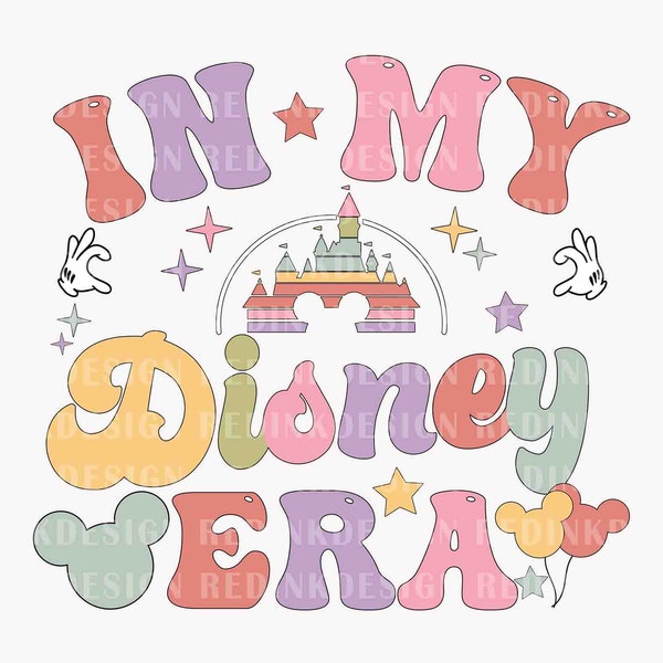 In My Era PNG, Family Vacation Png, Family Trip Png, Vacay Mode Png, Mouse Png, Magical Castle Png, Family Matching Shirt, Instant Download