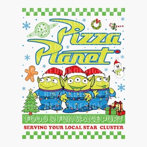 Christmas Pizza Pl  anet Alien Ugly SVG, Merry Christmas Svg, Christmas Green Aliens Svg, Xmas Holiday, Christmas Season Svg, Cricut File