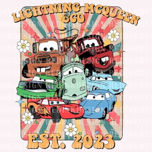 Retro Car Est 2023 Png, Wakacje rodzinne Png, Magical Kingdom Png, Wycieczka rodzinna Png, Tryb wakacyjny Png, Koszulka z wycieczką rodzinną, Projekt sublimacji samochodu