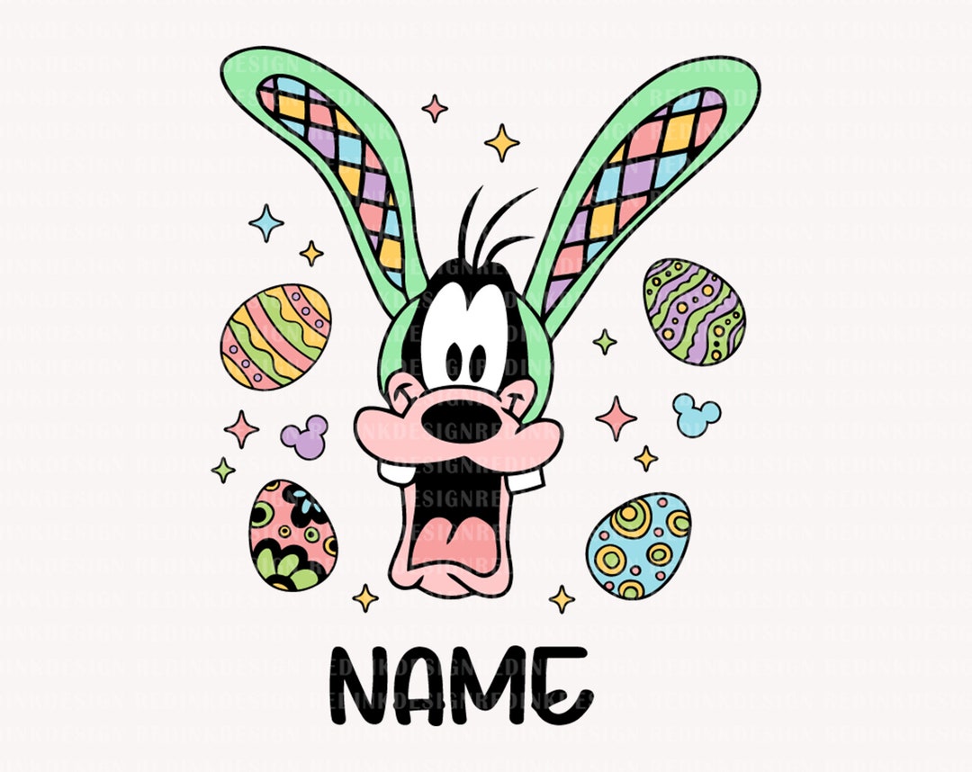 Custom Easter Name Svg, Happy Easter Svg, Easter Egg Svg, Easter Bunny