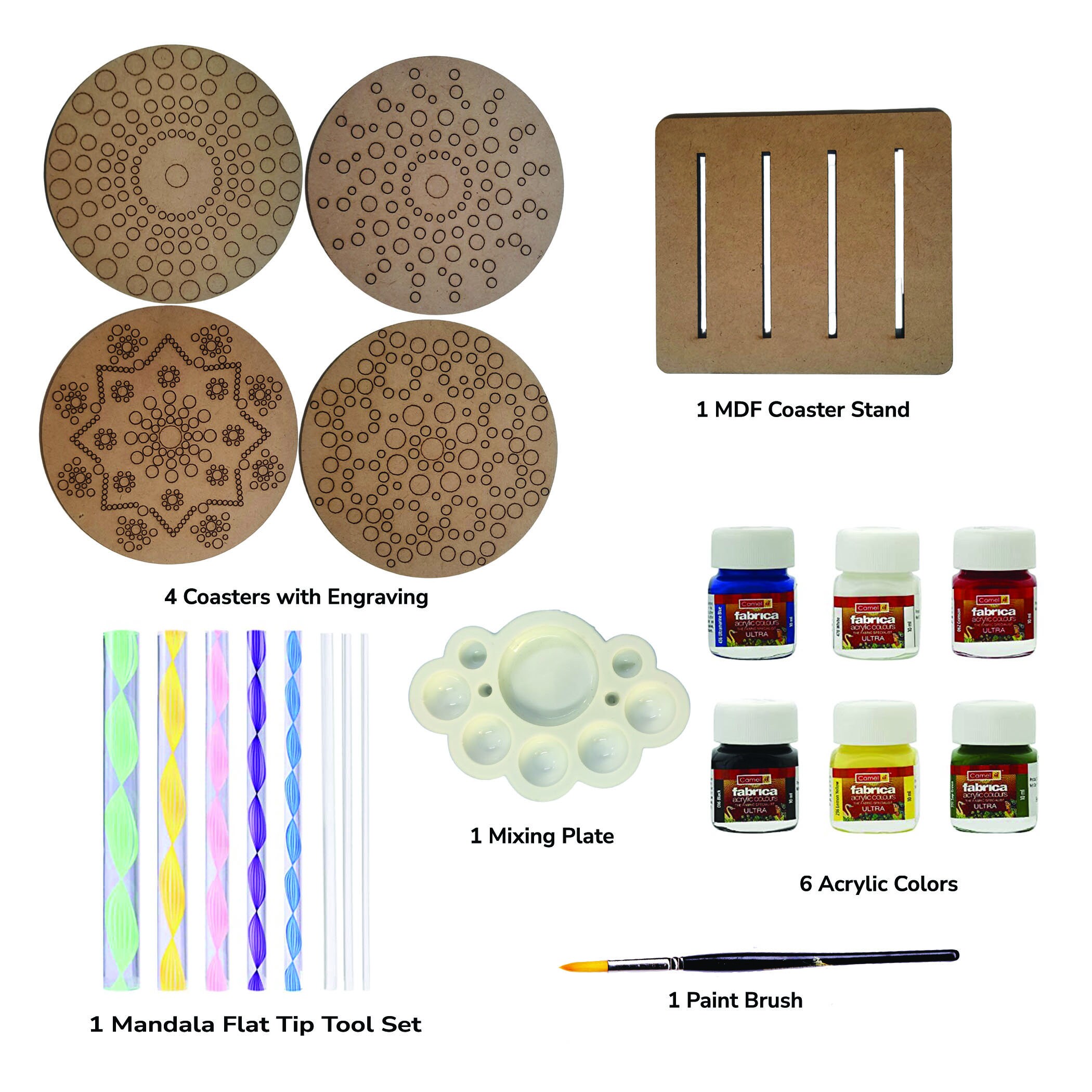 Mandala Art and Craft Kit With Mandala Art Tools Kit Gift for Girls 9