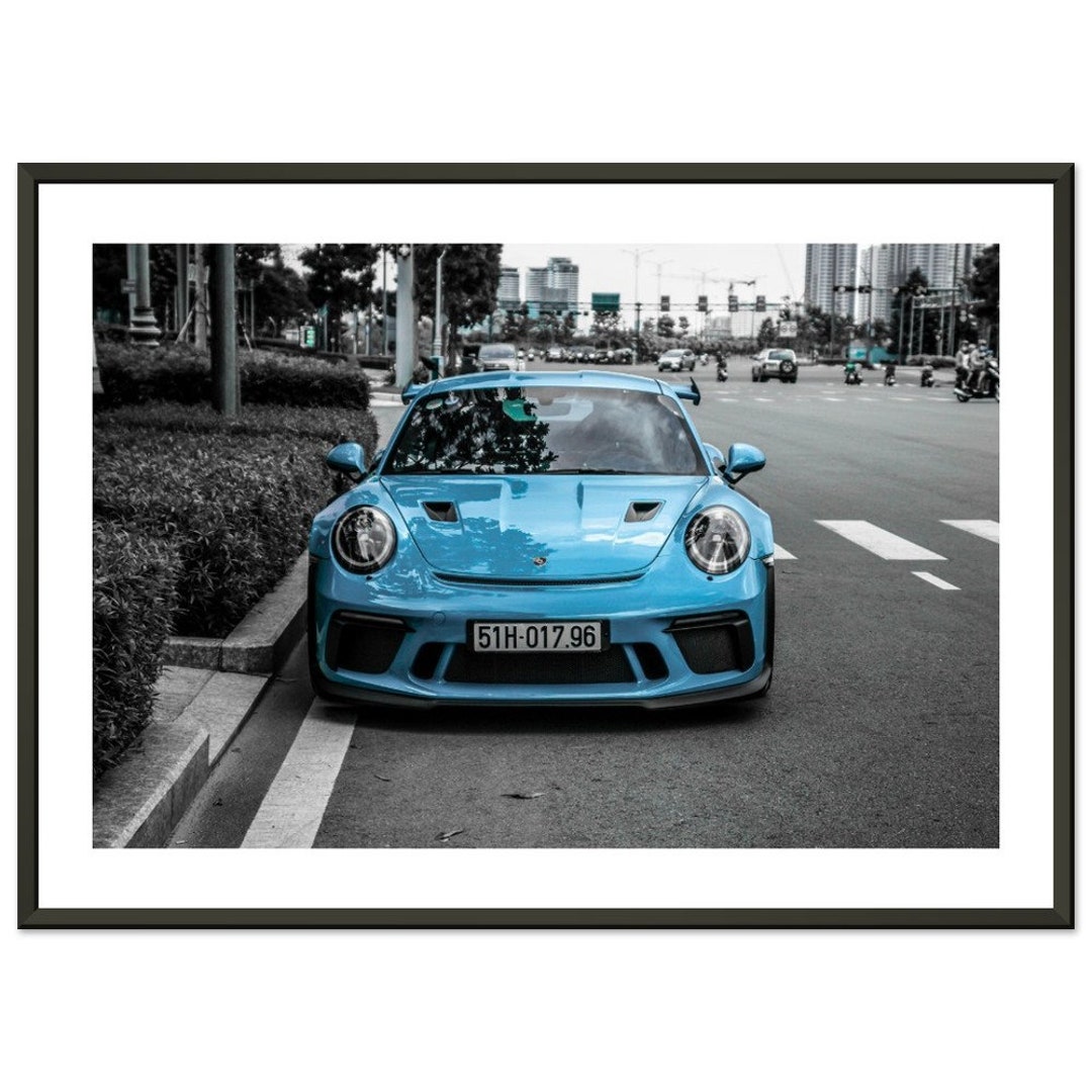 porsche-911-gt2-premium-poster-made-of-matte-paper-with-metal-frame