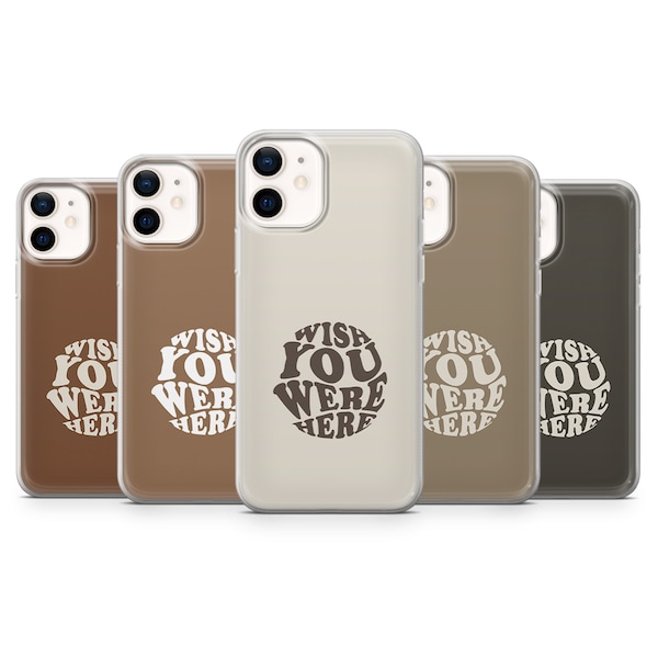 Wish You Were Here Phone Case Travis Cover fit for iPhone 14 Pro, 13, 12, 11, XR, 8+, 7 & Samsung S23, S22, A53, A51, Huawei P20, P30 Lite