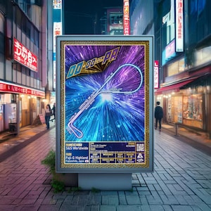 Do-Dodonpa (ド･ドドンパ) - Fuji-Q Highland | S&S Worldwide : Rollercoaster Layout Poster