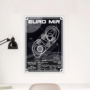 Euro Mir : Minimalistic Rollercoaster Layout