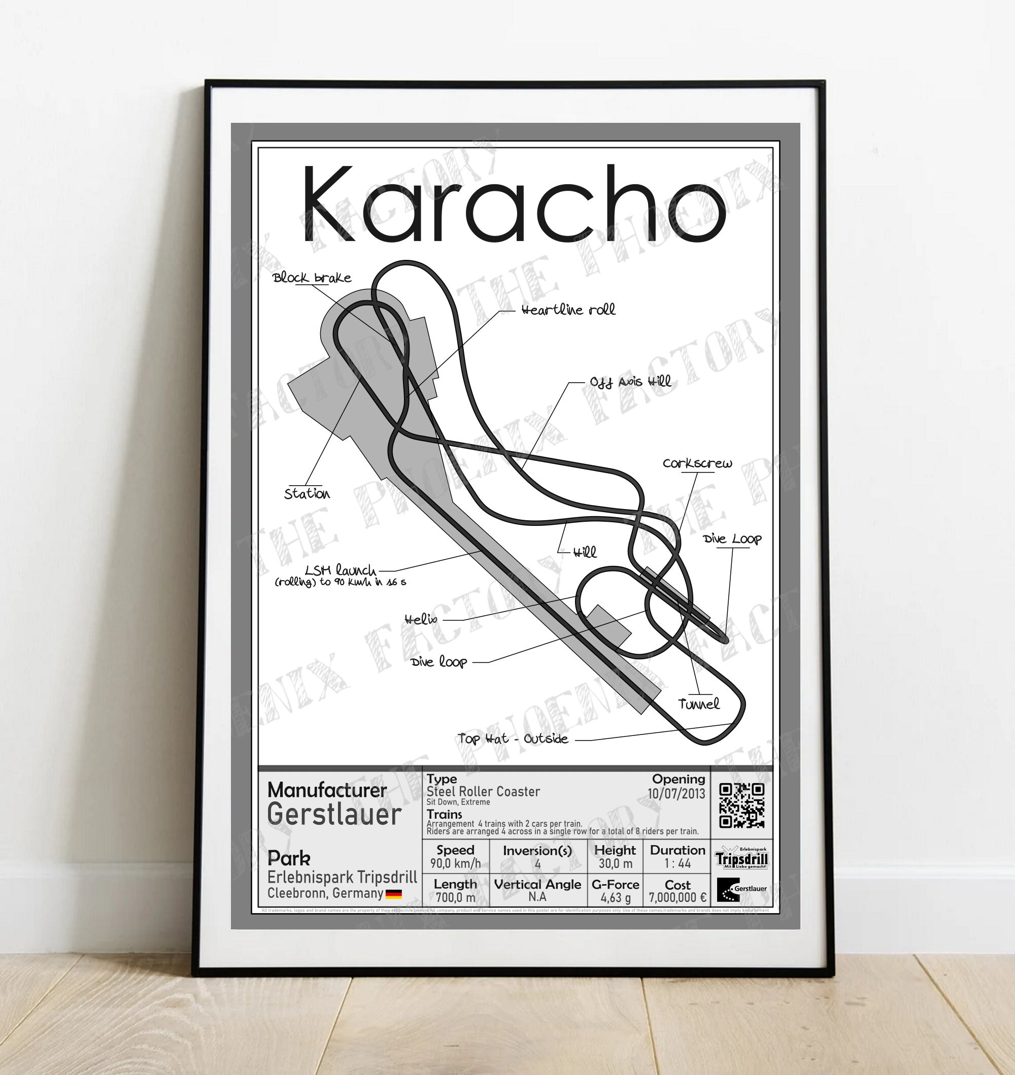 Karacho - Erlebnispark Tripsdrill | Gerstlauer: Rollercoaster Layout ...