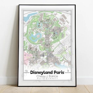 DisneyLand Paris : Customizable Minimalistic Plan