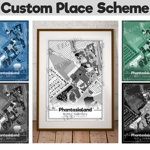 Phantasialand : Customizable Minimalistic Plan