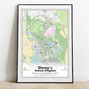 Disney’s Animal Kingdom : Customizable Minimalistic Plan