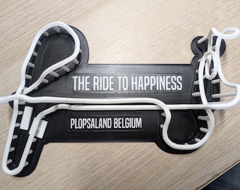 MiniCoaster : The Ride To Happiness - Plopsaland De Panne | Minimalist 3D Model