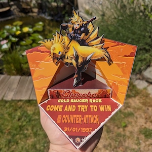 Chocobo - Final Fantasy : Other Layout Popup card