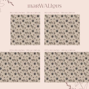 Mystic sun and moon removable wall decor, Esoteric witchy wallpaper 94 imagen 3
